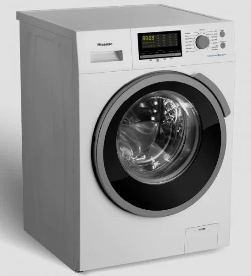 ماشین لباسشویی هایسنس مدل WFH8012DS ظرفیت 8 کیلوگرم